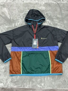 Cotopaxi Teca Half-Zip Windbreaker Women’s Large Packable after midnight ripstop